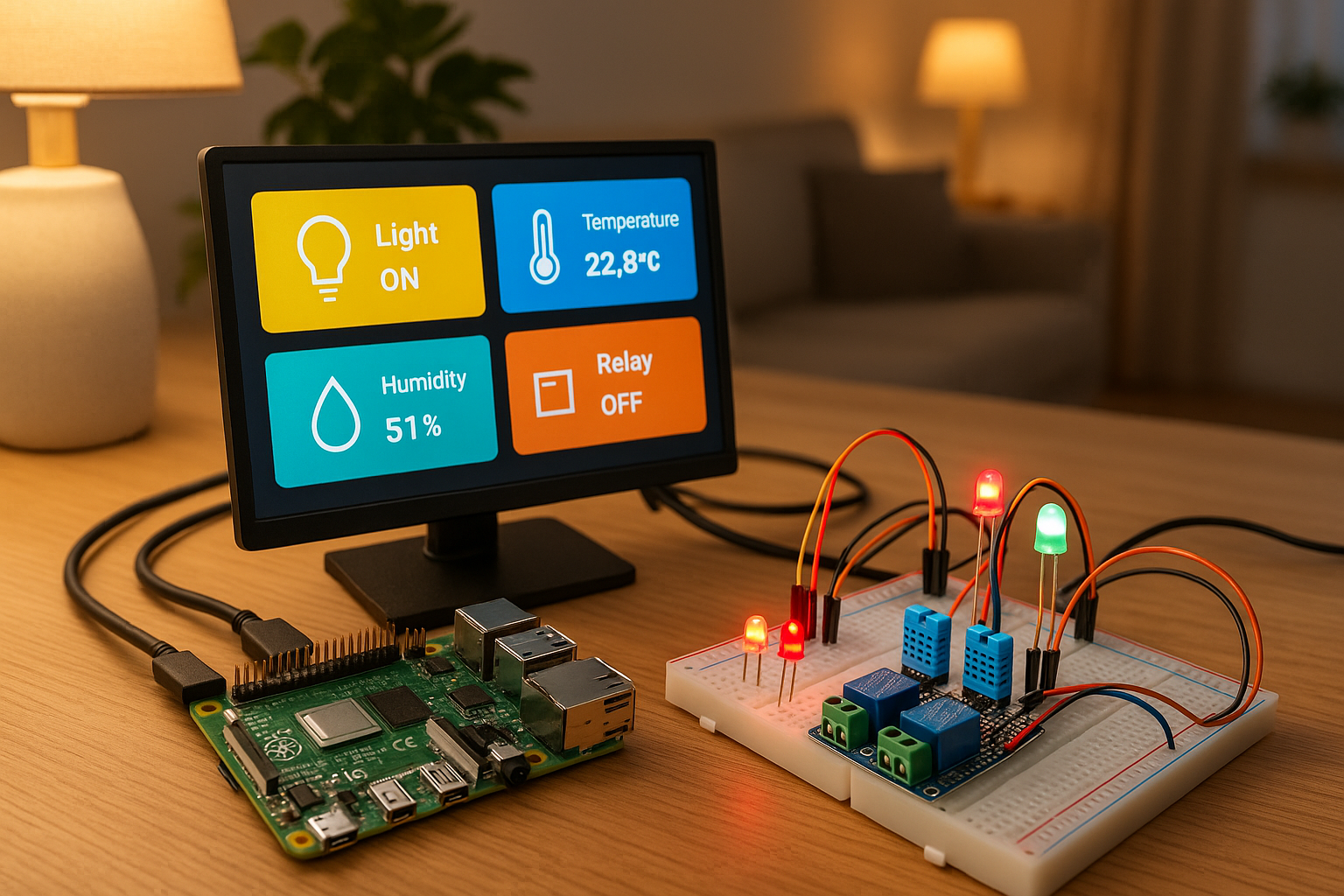 Building Your First Raspberry Pi Project: Smart Home Controller
