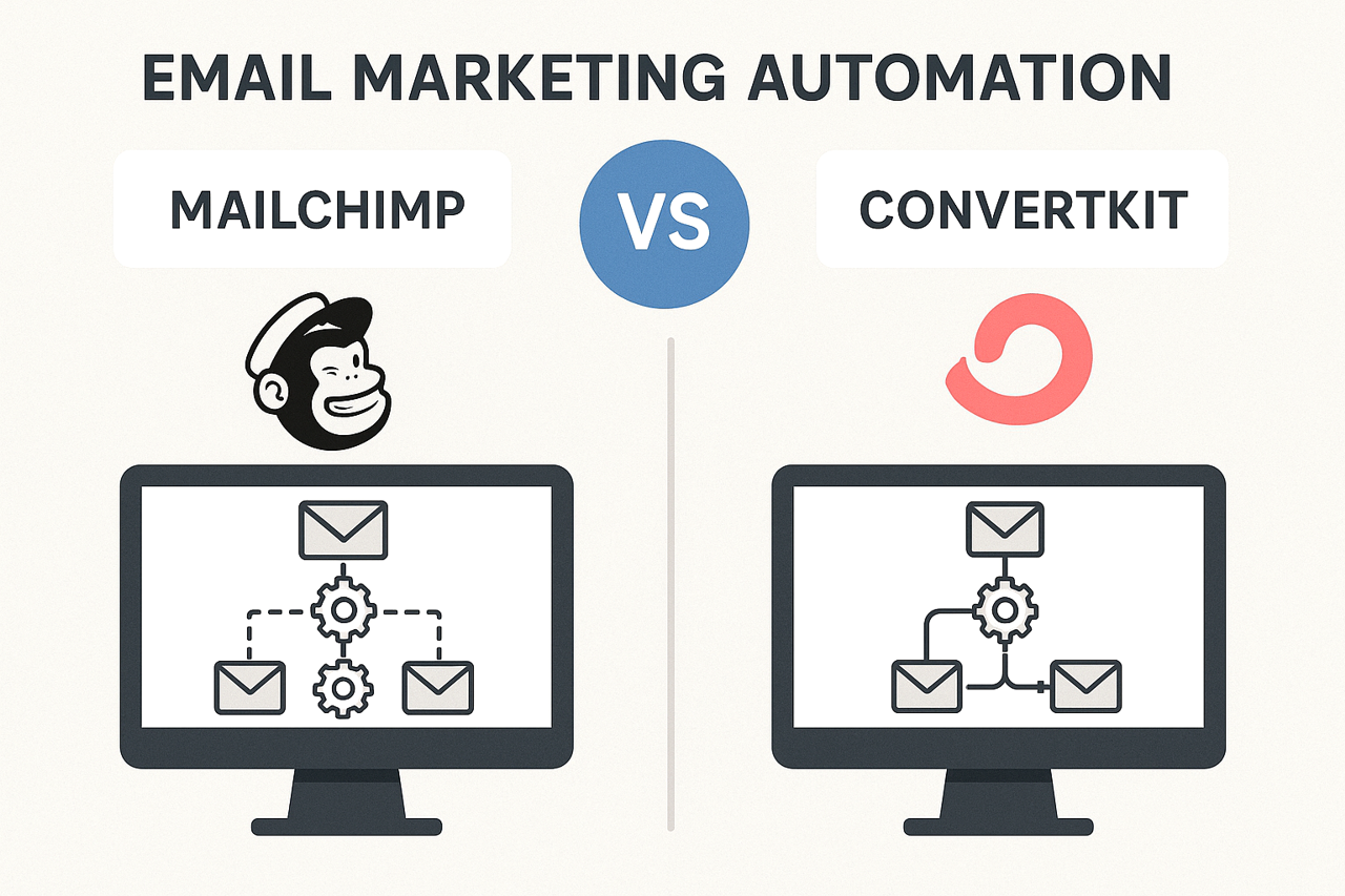 Email Marketing Automation: Mailchimp vs ConvertKit Setup