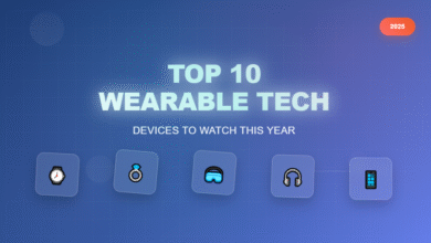 Top 10 Wearable Tech Devices to Watch This Year