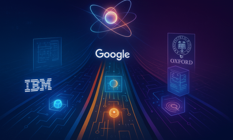 Quantum Race: IBM vs Google vs Oxford Progress