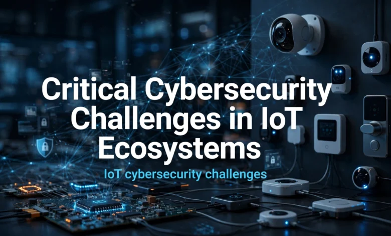 Critical Cybersecurity Challenges in IoT Ecosystems